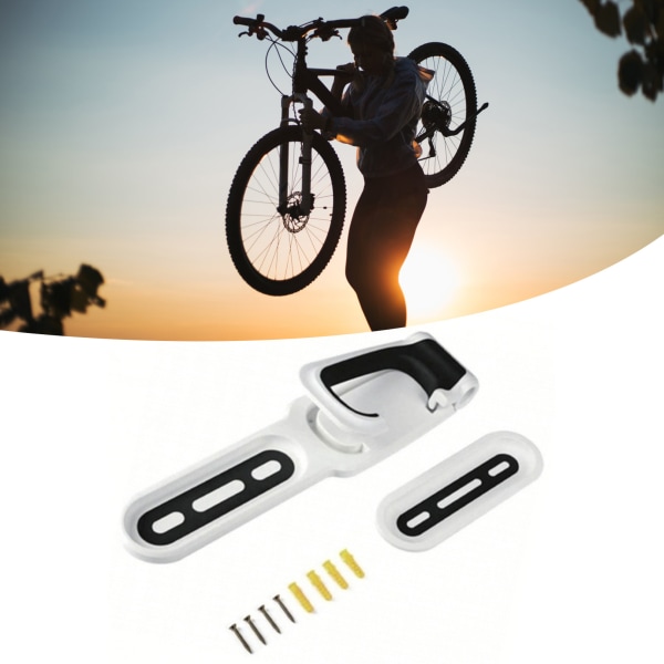 Cykelvägghållare - platsbesparande och lättanvänd cykelförvaringslösning