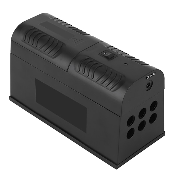 Intelligent elektrisk rottedreper - Fanger effektivt og stopper rotter - Indikator for lavt batterinivå - Universal EU-kontakt