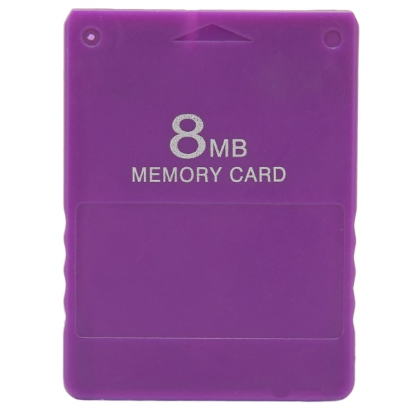 For PS2 8MB minnekort Plug and Play FMCB1.966 høyhastighets spillminnekorttilbehør Lilla
