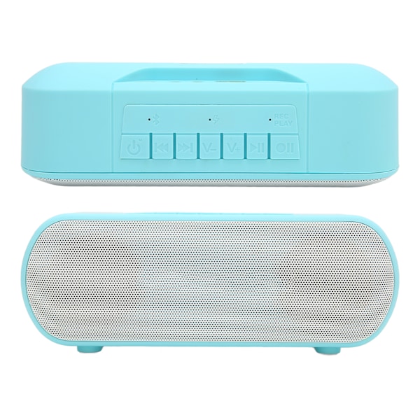 Langaton Bluetooth-kaiutinäänitin, 44,1 kHz näytteenotto, 160 kbps bittinopeus, musiikin tallennuslaite 3,5 mm:n linjatulolla