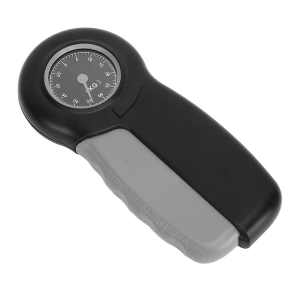 Håndgrebsstyrke Tester Hånddynamometer Ergonomisk Grebsstyrke Måleapparat Grebsdynamometer Mørkegrå