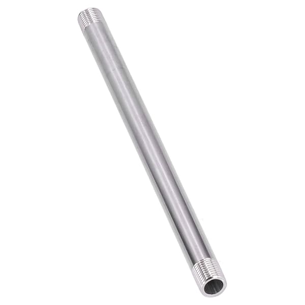 G1/4 Han Gevind 20cm Rustfrit Stålrør Fittings Gevindrør Tilslutningsled til VVS