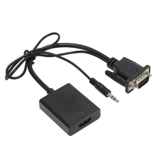 Audio Converter VGA til High Definition Multimedia Interface Signalkonverteringsadapter