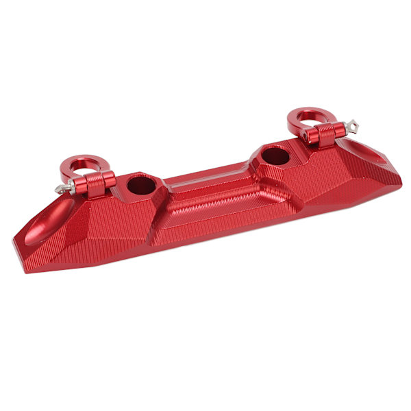 1/10 Aluminium Front Bumper för 1/10 för TRAXXAS för E REVO 2.0 Korrosionsbeständig Aluminium Front Bumper med U-krok