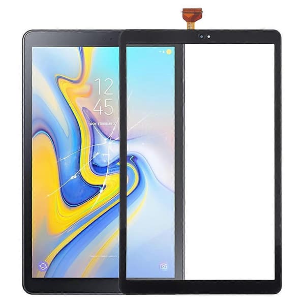 (Ny) Til Galaxy Tab A 10.5 / SM-T590 Touch Panel (Sort) Svart