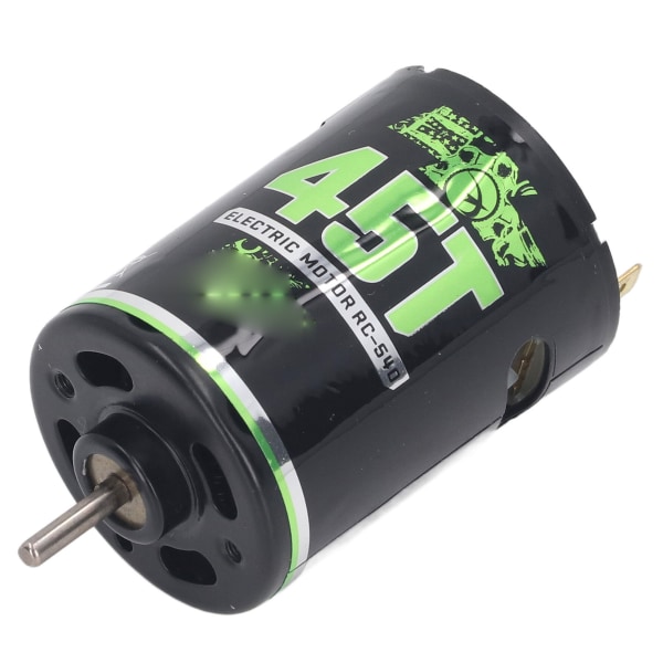 Universal lågbrus RC bilborstad motor med 1/5 reduktionsväxellåda - 45T
