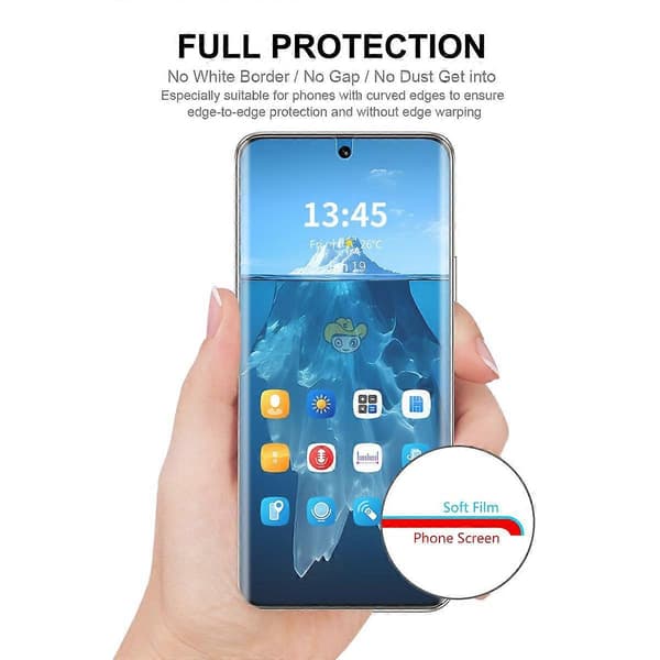 ENKAY Hat-Prince Full Glue Coverage Mjuk Explosionssäker Hydrogelfilm Not Specified For Huawei nova 14 Pro