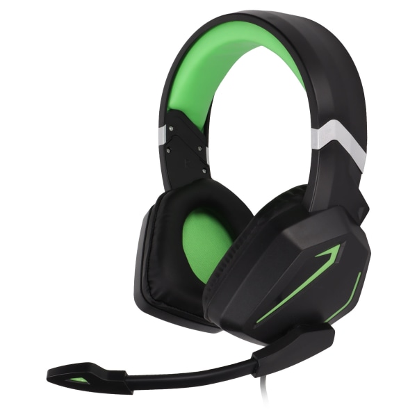 Gaming Over Ear Headset Spelhörlurar med brusreducerande mikrofon och volymkontroll för PS4 för Xbox för Switch