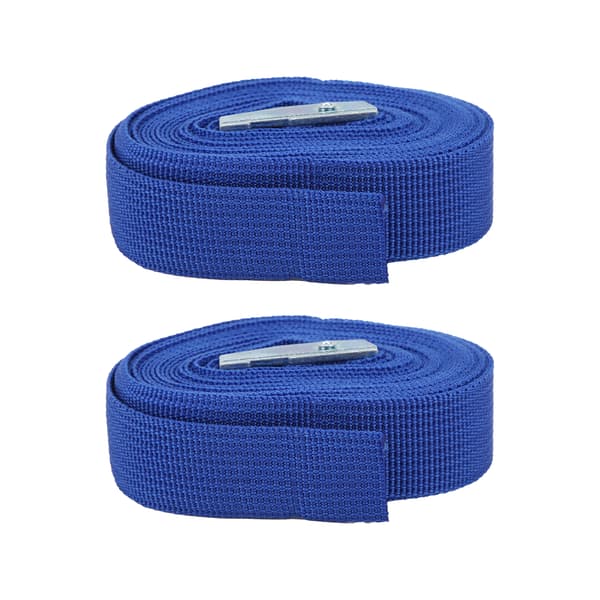 2 stk sinklegering spennestropper Heavy Duty surringsstropper Cargo Tie Downs stropper for bagasje 3m/9.8ft