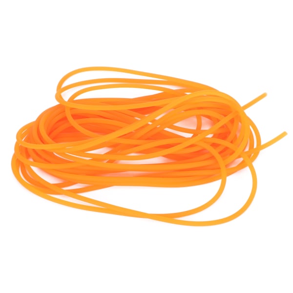 Tennisträningssträng - Solid latex elastiskt tennisrep för alla nivåer - Orange 2,3 mm / 0,09 tum