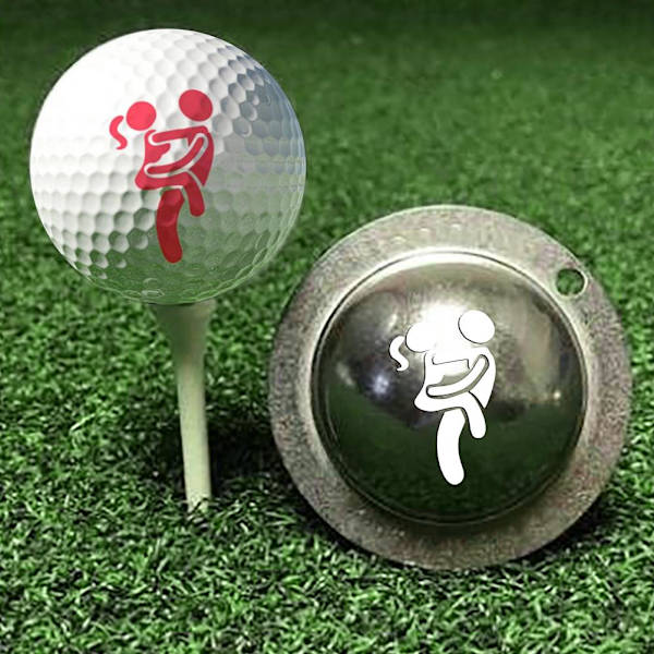 Golf Markør Skuffe Multifunktionel Humor Signal DIY Golf Linje Skriver til Golf Tilbehør