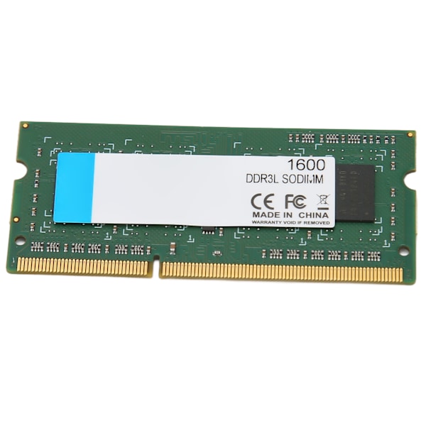 1600MHz 4GB DDR3L SODIMM Kannettava RAM 204-nastainen Plug and Play