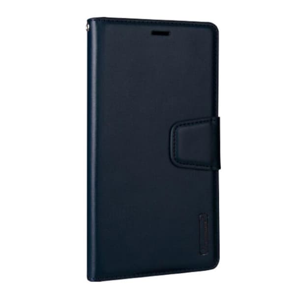 iPhone 12 - Skyddande Elegant Plånboksfodral (Hanman) Marinblå