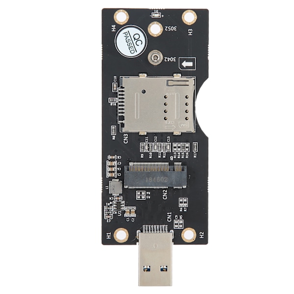 M.2 til USB 3.0 Adapter Riserkort med SIM-kortspor - Datatilbehør