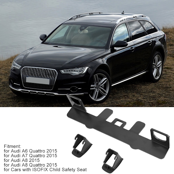 Universal Metall ISOFIX Monteringsbas Bilar Barnsäkerhetssäte Bältesfäste Lås