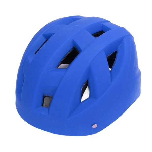 Justerbar blå cykelhjälm för barn - stötdämpande och andas för säker cykling och skoter