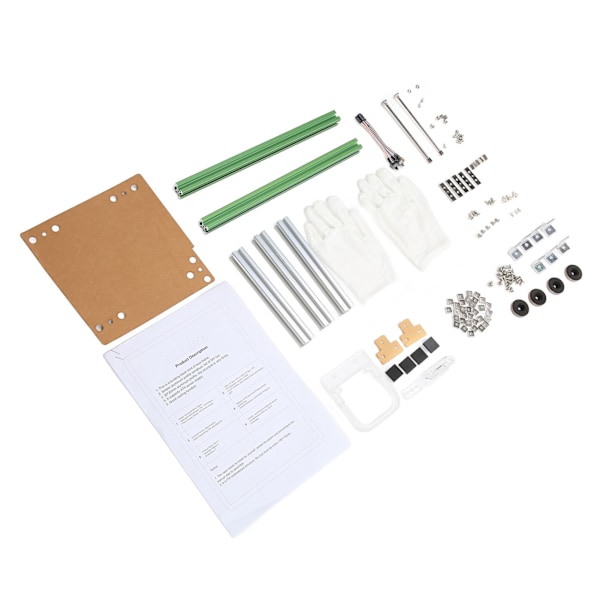 ITX Dator Öppet Chassifäste Bra Värmeavledning Delad Hårdvaru Struktur Aluminiumlegering DIY Bar Ram för Hem Grön Silver