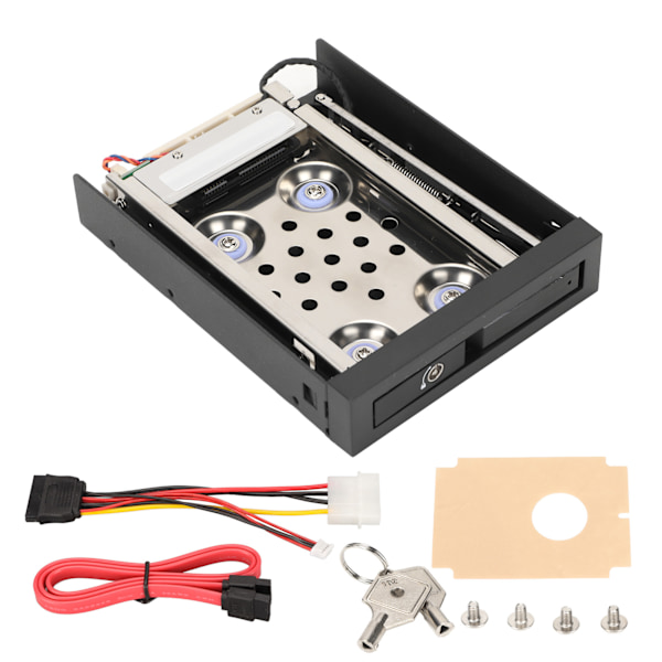 2,5-tums Intern HDD-kapsling Enkelplats SATA III-gränssnitt 7 mm till 9,5 mm Hårddisktjocklek HDD Intern SATA-bricka