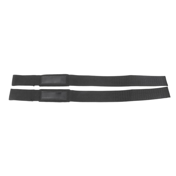 Justerbar elastisk handledsrem för tyngdlyftning - starkt grepp, andas polyester, perfekt för bodybuilding gym