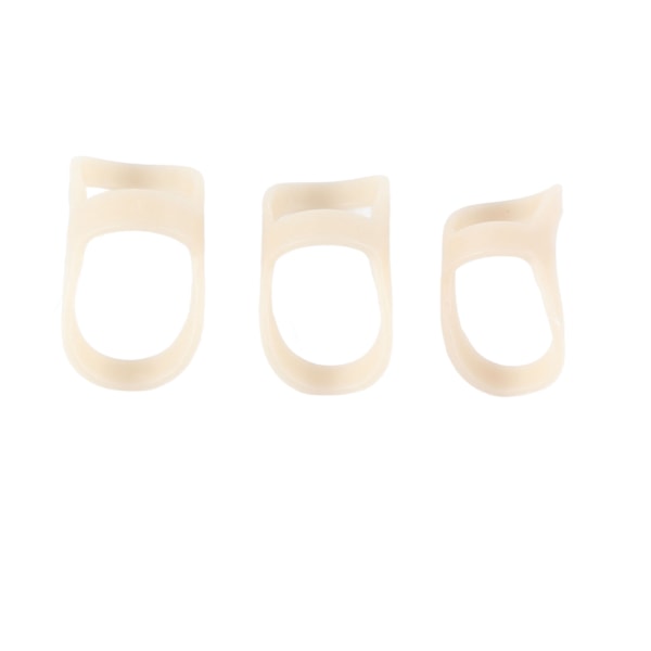 Finger Support Splint Set Waterproof Oval Design Sizes 2 3 4