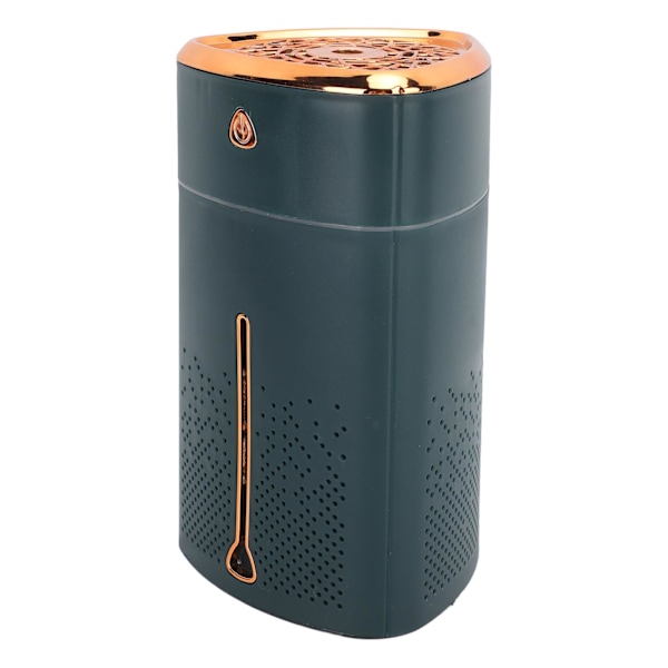 Mini USB Bärbar 1000ml Ultraljud Touch Button Nattljus Mist Luftfuktare för Sovrum Bil Office Travel (grön)