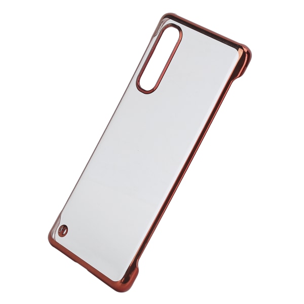 Sähköpinnoitettu kova PC phone case OPPO RENO3 Pro Half Border läpinäkyvä cover