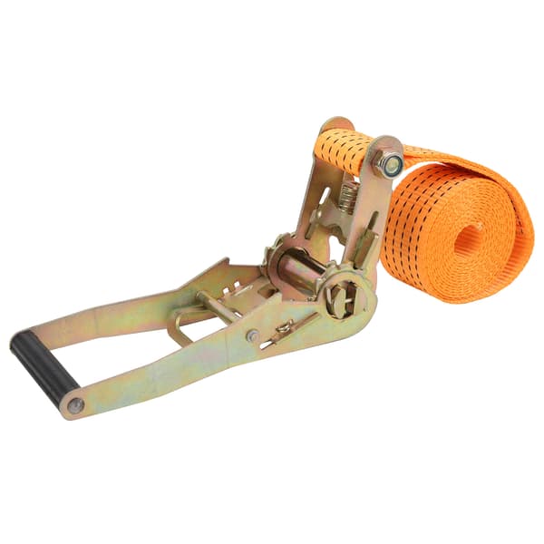 Ratchet Straps 1102 LBS Working Load 1764 LBS Breaking Strength Heavy Duty Cargo Lashing Strap 5m / 16.4ft