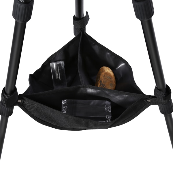 Tålig Svart Tripod Stabilisator Stenpåse
