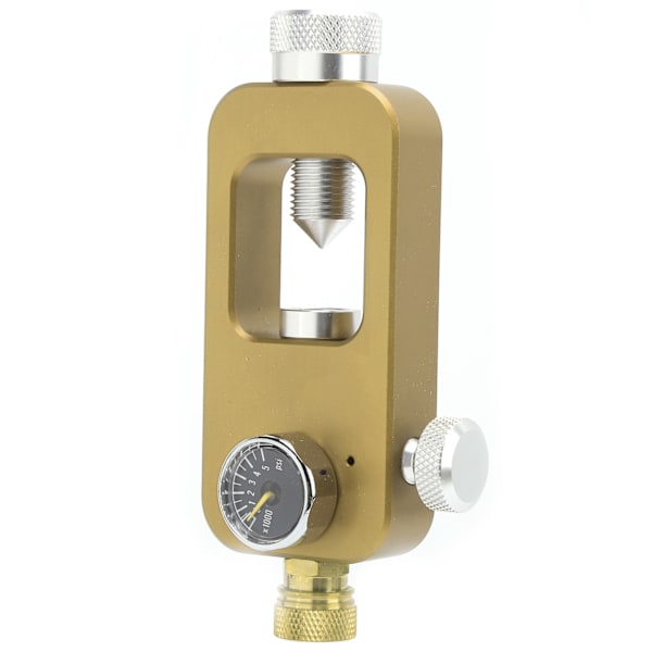 DIDEEP Sukellusadapteri sukellusvarusteille Suuri pullo pieneen pulloon 8MM painemittari 0,5L 1LKultainen