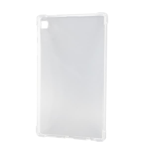 Tabletskydd i Mjukt TPU-Silikon med Exakta Utsnitt, Transparent, Stötdämpande i 4 Hörn för Tab A7