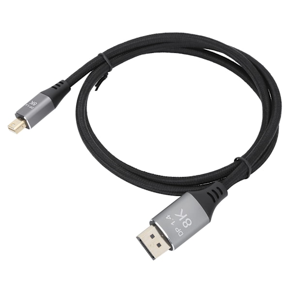 B0305&#8209;1 Mini DP - DP -sovitin 1.4 -versio 8K korkearesoluutio 3.3ft pituus Mini DisplayPort -portti