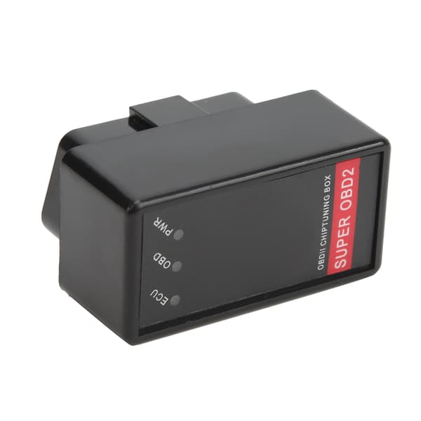 OBD2 Drivstofføkonomiseringschip Tuningboks med Bryter 12‑24V Universal ABS ECO Energi Drivstoffbesparelse for Biler