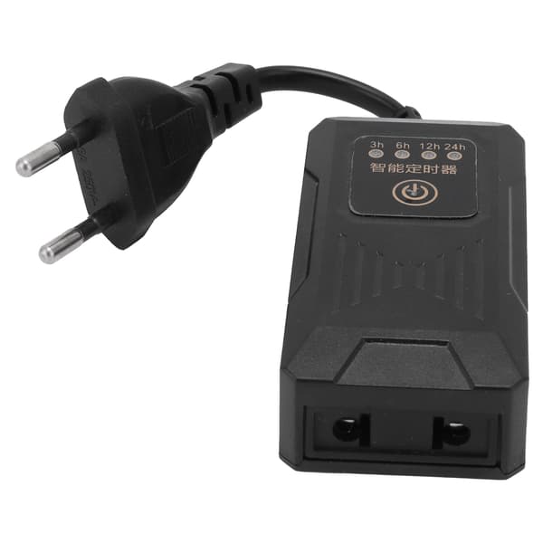 Fisketank Timer Akvarium Lys Timer Fisketank Timing Socket Justerbar Akvarium Timer Kontroller 110‑220V EU-plugg