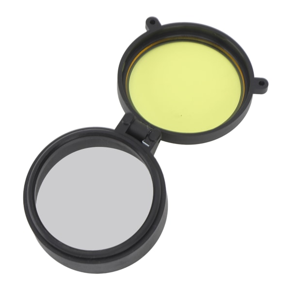 Gummi Flip Up Scope Lens Cover - Støvtæt og beskyttende dæksel til Monocular - 51mm/2.0in