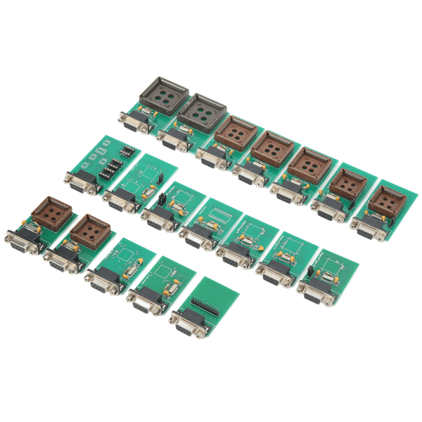 19 kpl UPA Full Adapter EEPROM -ohjelmointileikekortti UPA USB -ohjelmoijalle