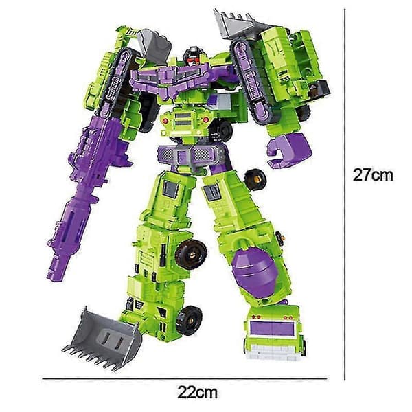 【DT】Transformert Constructicon Devastator Sett 6 I 1 Leker