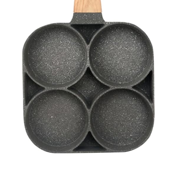 Non-stick Æg Stegepande med 4-Kopps Design