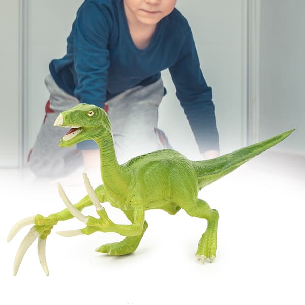 Børns Dinosaur Legetøj Simulation Dinosaur Model Uddannelsesmæssigt Legetøj HjemmedekorationBlå