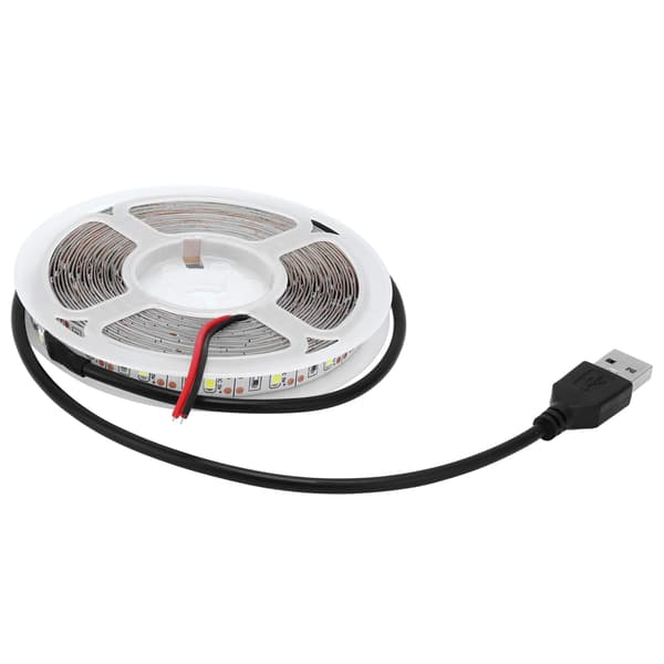 RGB Flexibla LED-strips USB-driven Lågspänning 5V LED-ljusremsa för Sovrum Bar KTV Rött Ljus