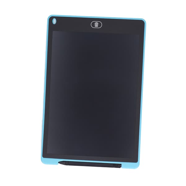 12in LCD Elektronisk Tablet Håndskriftstavle til Børns Graffiti Tegning med 40MAH Batteri Blå