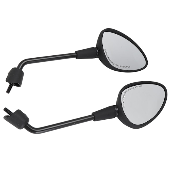 Motorcykelbackspegel för Piaggio Vespa Primavera 50 4T 4V NOABS E2 - Set om 2 (2013-2017, svart)