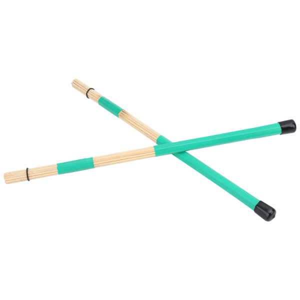 1 par set Beam Sticks Buntled Dowel-trumpinnar Performance Percussion Accessories (Grön)