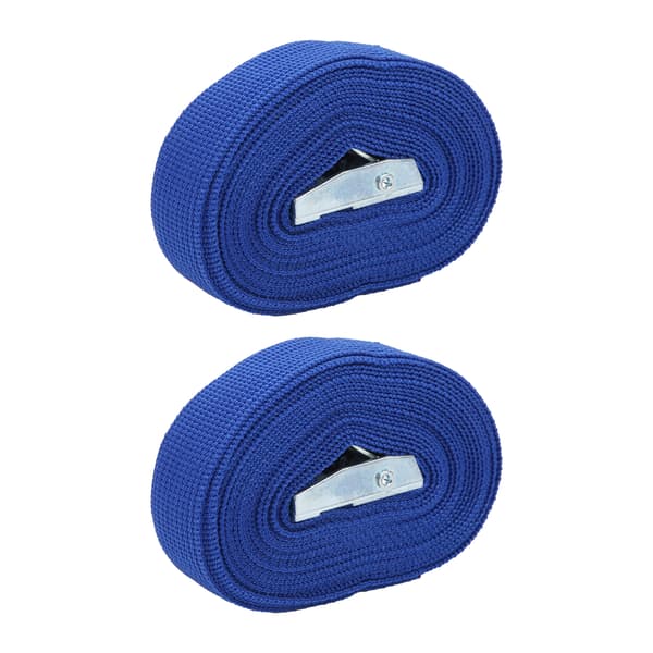 2 stk sinklegering spennestropper Heavy Duty surringsstropper Cargo Tie Downs stropper for bagasje 3m/9.8ft