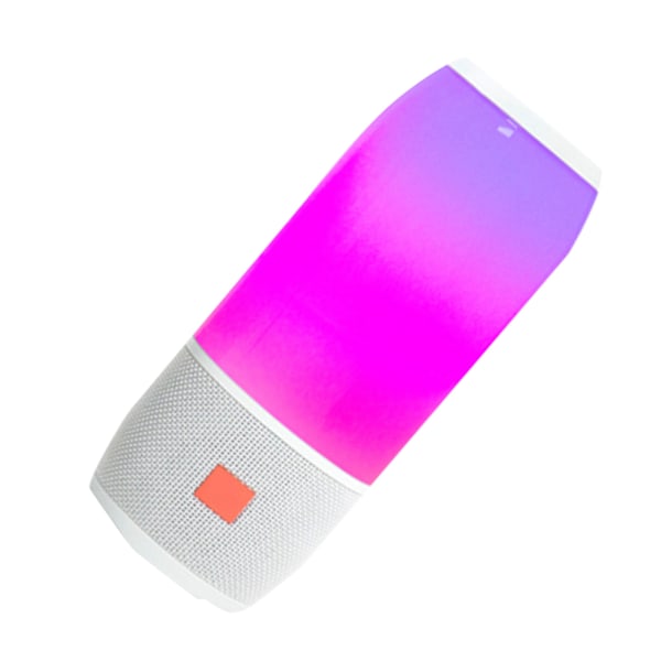 Portabel Bluetooth-högtalare Vattentät Brusreducering Stereo Surround Sound Mini Utomhushögtalare Vit