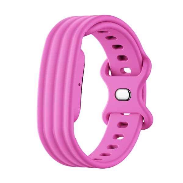 Google Fitbit Air Silikone Blød Erstatningsurrem Rosa