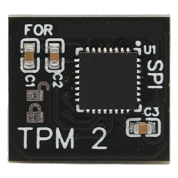 TPM 2.0 -salaussuojausmoduuli 12-nastainen LPC-liitäntä Etäkortin salaussuojausmoduuli GIGABYTE 12-nastaisen LPC TPM 2.0:lle