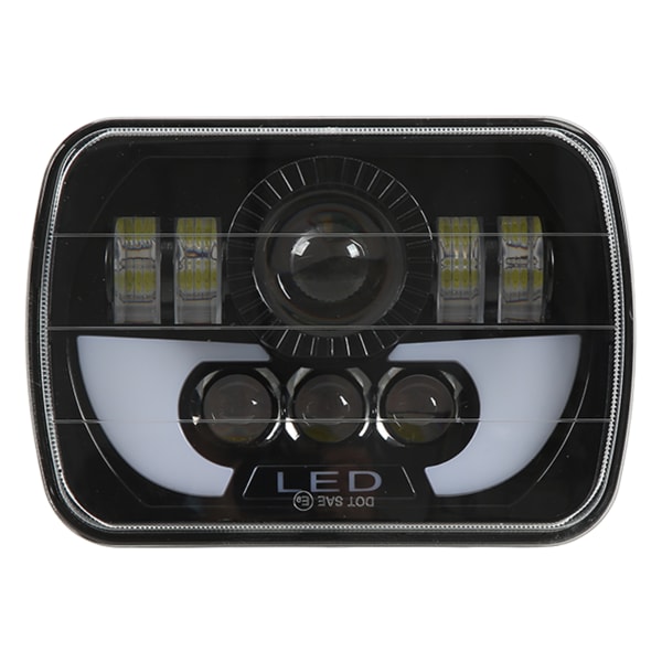 Neliönmuotoinen LED-ajovalo 90W - Vedenpitävä, täysi valo - Automoottoripyörä