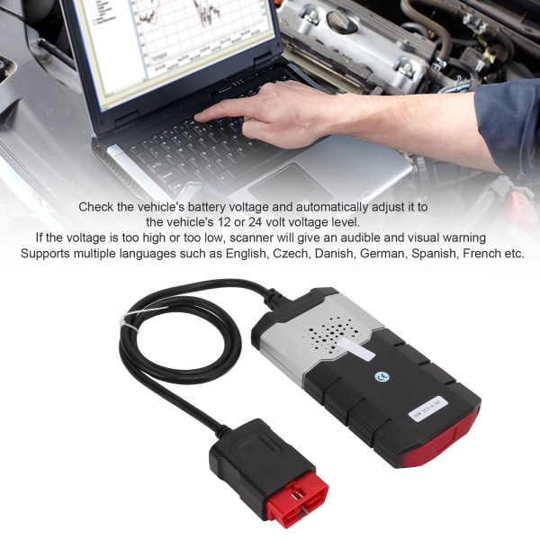 Uusi VCI 150E TCS OBD2 diagnostinen skanneri - Monikielinen auton vikakoodinlukija