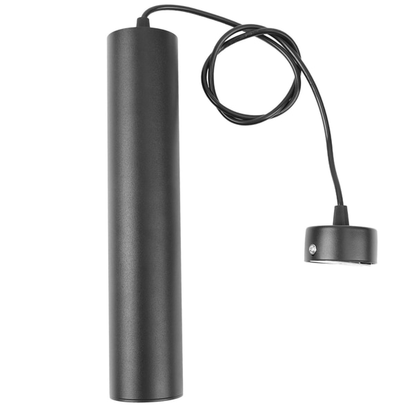 Wind Chime Pendant Lamp Modern Simple Wind Chime Pendant Light Shell 0‑250V Black 30x6x6cm