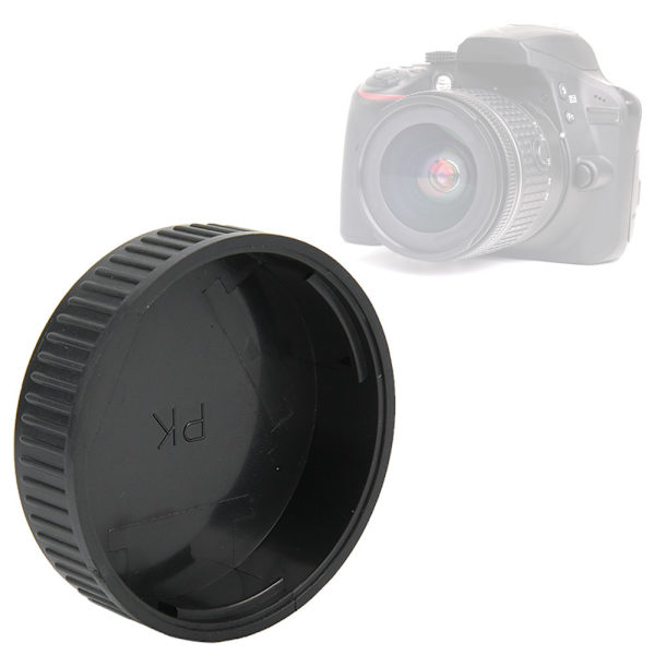 Takasuojus muovia Pentax PK-kiinnitteiselle SLR-kameran objektiiville